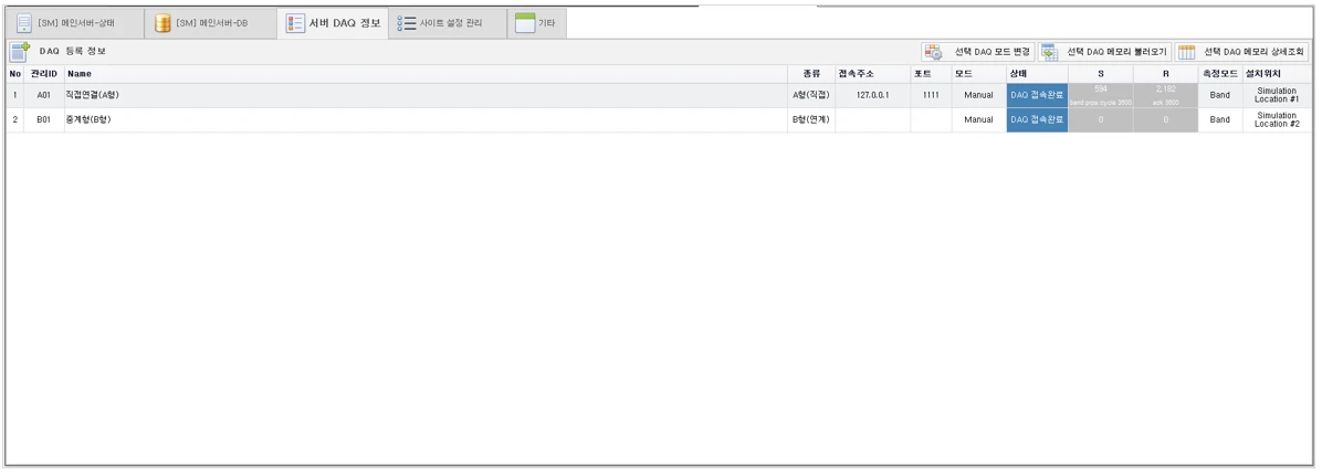 [Daq] 부분방전 모니터링 시스템
<br> ㆍ개발언어: C#(Framework4.5.2)
 ㆍ개발툴: Microsoft Visual Studio 2019, 2022
 ㆍ개발시기: 작업 시기 : 2022. 11
<br>