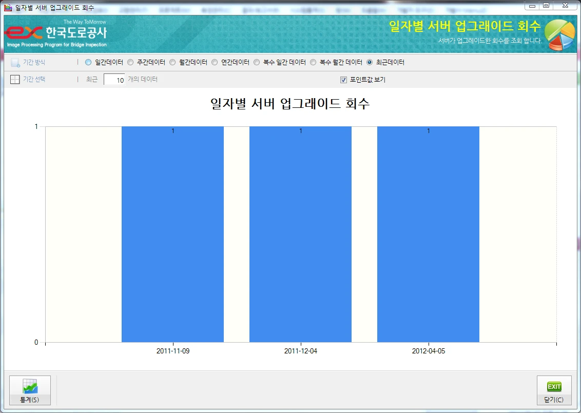 [Ex] 한국도로공사
<br>EX
<br> ㆍ개발언어: Microsoft .Net Framework 4.5 (C# Application Server)
 ㆍ개발툴: Microsoft Visual Studio, Windows Server
 ㆍ개발시기: 작업 시기 : 2018. 05
<br>