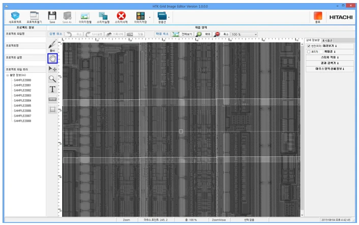 [Htk] 히타치 반도체 이미지 조회 프로그램
<br>HTK
<br> ㆍ개발언어: Microsoft .Net Framework(C# Application)
 ㆍ개발툴: Microsoft Visual Studio, Windows Server
 ㆍ개발시기: 작업 시기 : 2015. 02
<br>