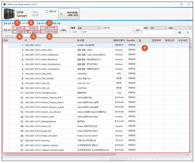 [Ulvac] UiMS monitoring
<br> ㆍ개발언어: Microsoft .Net Framework 4.5 (C# Application Server),MSSQL Server (Express or Standard 버전)
 ㆍ개발툴: Microsoft Visual Studio, Windows Server 2008, 2012, 2014, 2016
 ㆍ개발시기: 작업 시기 : 2019. 3
<br>