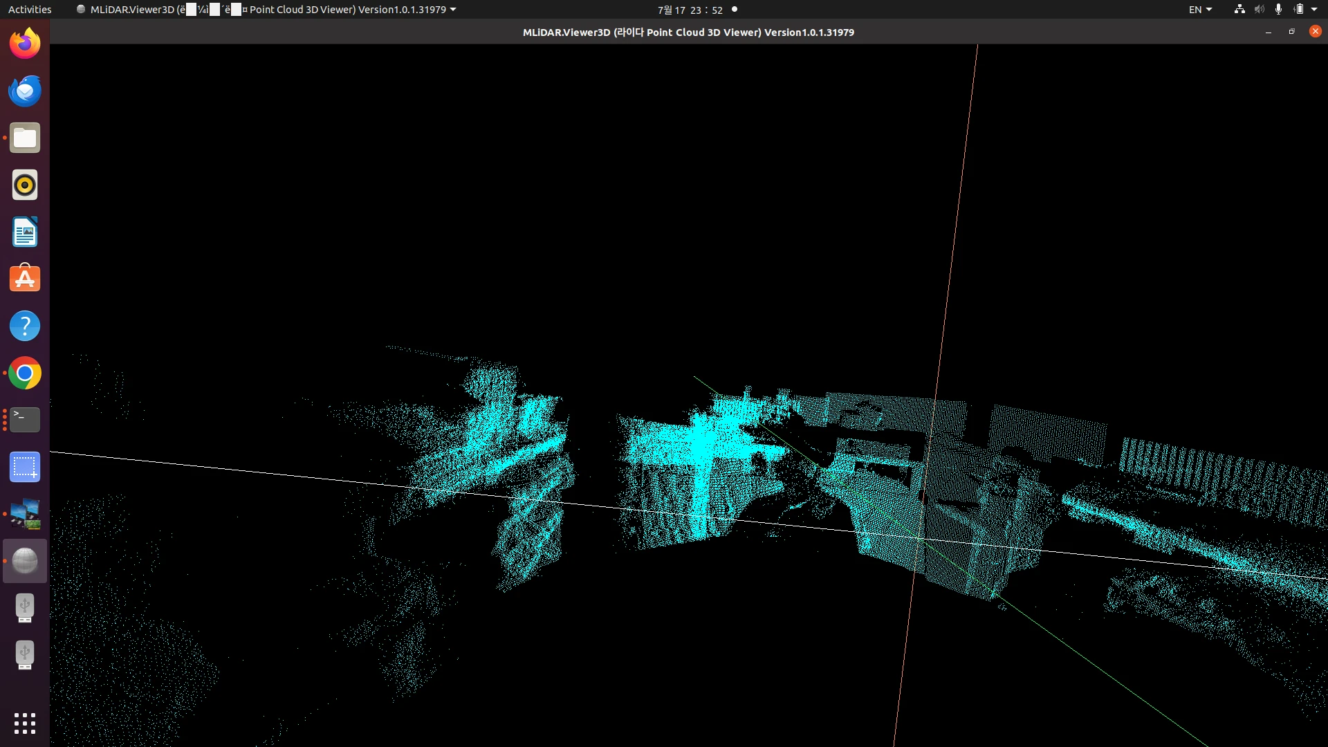 [Lginnotek] 3D LiDAR MONITORING
<br> ㆍ개발언어: Microsoft .Net Core 8.0
 ㆍ개발툴: Microsoft Visual Studio, Windows Server 2022
 ㆍ개발시기: 작업 시기 : 2024. 02
<br>